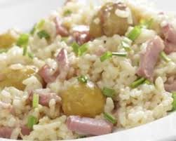 Risotto Allege Aux Chataignes Et Jambon Recette Risotto Risotto Recette