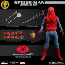 Free delivery for many products! Action Figure Insider Mezcotoyz One 12 Collective Spider Man Homecoming Homemade Suit Edition