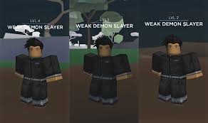 This game is in testing, expect some bugs and glitches when playing the game. Weak Slayer Ro Slayers Wiki Fandom