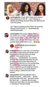 In her post, she laid bare her struggles, her fears, her yearnings and the life fate had willed her way without asking for it. Halima Abubakar Is A Snake Cossy Orjiakor Tells Uche Ogbodo Gives Reasons Lovablevibes Digital Nigeria Hip Hop And R B Songs Mixtapes Videos