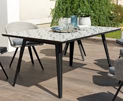 Pour les grandes tablées, nous vous conseillons de découvrir nos tables de jardin 6 personnes. Table De Jardin 6 Personnes Carreaux De Ciment 162x102 Summer Tables D Exterieur Pier Import