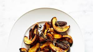 Squash With Dates And Thyme Recipe Thyme Recipes Acorn Squash Squash Recipes