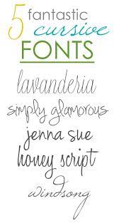 Top Five Cursive Fonts Lettering Tattoo Fonts Cursive Fonts