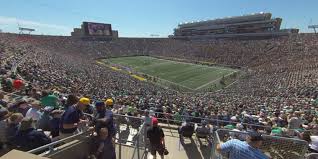 Notre Dame Stadium Section 106 Rateyourseats Com