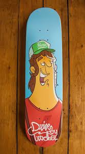 Can T Say No To This Drive By Trucker Skateboard By Philip Vermeesen Via Behance Skateboard Skateboard Design Skate Decks