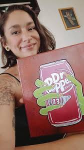 Buy Soda Freak! 10x10 Acrylic Canvas Painting. Dr Pepper Fanart Painting.  Zombie Art Online in India