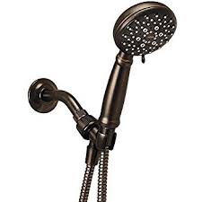 Showermaxx Shower Head Premium 6 Spray Settings Luxury Spa Detachable Handheld Showerhead Extra Long Stretchable Sta Bronze Shower Head Hand Shower Banbury
