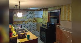 u shaped kitchen remodel project by