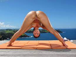 Nude yoga babes