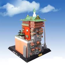 Huge jigsaw puzzle store · from 10 to 6,000+ pieces Diy Papercraft Hayao Miyazaki S Spirited Away Bathhouse Papermodel 3d Puzzle Handwork Toys Shopee Malaysia