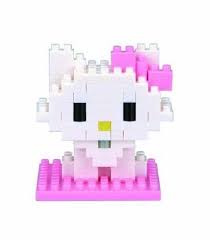 ミニサイズでもチャーミーキティの特徴が上手く表現されて lego art sanrio legos