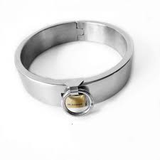 Metal Collar SM Erotic Bondage Sex CollarsChokersO-Ring, Slave Security  Collar, With Lock And Key, Two Sizes For Men And Women, Stainless Steel  Material, Sex Toys,Mens : Amazon.nl: Health & Personal Care