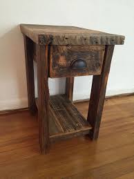 Small End Tables Designed To Sit On The Edge Of Your Couch Love Seat Or Favo Reclaimed Wood Bedroom Furniture Reclaimed Wood Furniture Reclaimed Wood Projects