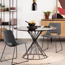 kave home ronde eettafel niut marmer 120cm ronde eettafel eettafel ronde tafel