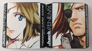 dot Hack Enemy TCG Distortion Starter Deck Set Sanjuro Terajima Ryoko CCG  Anime