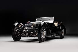 In later life a stroke left bill with double vision and wearing an eye patch to compensate. Bugatti Type 57s Molsheim S Missing Link Classic Sports Car
