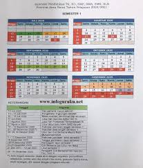 Download Kalender Pendidikan Provinsi Jawa Barat Tahun Pelajaran 2020 2021 Infoguruku