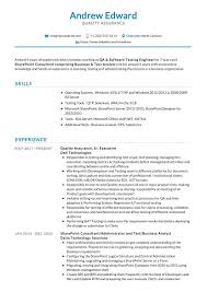 Quality Assurance Resume Sample Resumekraft