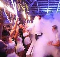 LIGHT SABER FOR BOTTLE SERVICE - RECHARGEABLE LED SPARKLER - LIGHT UP WAND