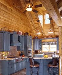 Kitchen Log Cabin Ideas Home Design Jobs Houseoneup Kitchens With Grey Wooden Cabi And Table Small D Log Home Kitchens Log Cabin Kitchens Rustic Cabin Kitchens