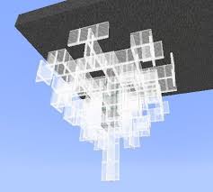 It is mainly used to give a great look to your interior. Crystal Chandelier Tutorial Minecraft Amino