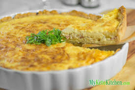 Easy Keto Quiche Recipe Low Carb Lorraine With A Tasty Low Carb Crust Recipe Low Carb Quiche Quiche Recipes Keto Quiche