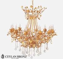 Bahar avize | swarovski taşlı avizeler | Ceylan Bronz