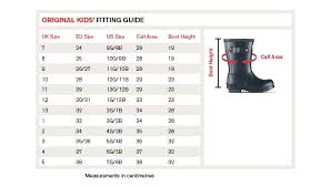 sizing charts wonderful wellies