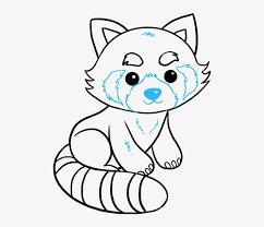 Create natural palettes from images. How To Draw Red Panda Easy Red Panda Drawing Png Image Transparent Png Free Download On Seekpng