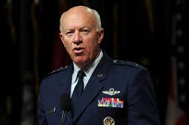 Air Force Lt. Gen. Harry Wyatt, the director of the