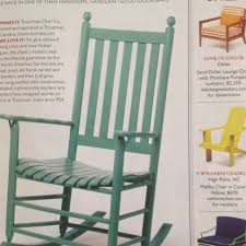 I Want To Paint My Rocking Chairs Tiffany Blue Rocking Chair American Hardwood Chair