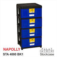 Lemari plastik napolly sendiri banyak diminati karena memiliki beberapa kelebihan seperti: Jual Gojek Grab Lemari Laci Plastik Sta 4000 Bk 1 Napolly Susun 4 Murah Terbaru Juni 2021 Blibli