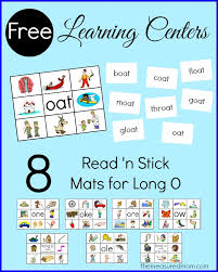 Your child will get practice reading ea, oa, ow, and ie words. Long O Word Family Mats The Measured Mom