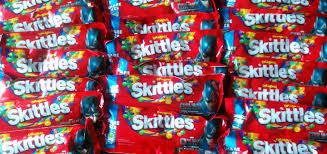 The interior consists mainly of sugar, corn syrup, and hydrogenated palm kernel oil along with fruit juice, citric acid. Get Four Tickets To Civil War And A Summer S Worth Of Skittles For 20 Heroic Girls