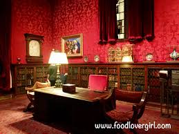 They had more than just books and manuscripts, so. The Morgan Dining Room Food Lover Girl