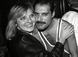 Brian may with his wife anita dobson and roger taylor with debbie leng at a charity concert of 'tommy' at the royal albert hall, london on 31 october 1989 (photo © alan davidson). Bohemian Rhapsody Real Story Of Freddie Mercury S Wife Mary Austin Metro News