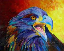 4 Colorful Eagle Eagle Painting Eagle Art Snake Painting