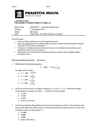 What is that, 1,000 million dollars? Latihan Uas 1 Docx Profit Accounting Demand