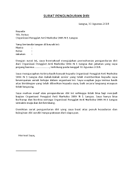 25 contoh surat pengunduran diri resign yang benar doc. Contoh Surat Pengunduran Diri Dari Organisasi Pramuka Kumpulan Surat Penting