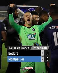 Les bleus se qualifient pour les quarts de finale. L Equipe On Twitter Belfort N2 Elimine Montpellier Et File En Quart De Finale De La Coupe De France Le Match Https T Co Cl3b4qkypv Https T Co Iym2fes59x
