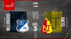 Mar 18, 2018 · teams millonarios atletico junior played so far 44 matches. En Vivo Millonarios Vs Tolima Liga Colombiana Por El Fenomeno Del Futbol Youtube