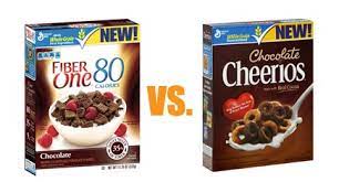 Fiber one protein cranberry almond cereal, 15.8 oz. Food Fight Fiberone 80 Calories Chocolate Cereal Vs Chocolate Cheerios
