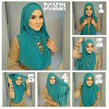 Necklace On With This Hijab Tutorial Hijabtutorial Stepbystep Hijab Tutorial Hijab Style Tutorial Stylish Hijab