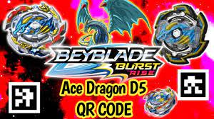 Unboxing kit ataque vertical + qr codes beyblade burst. Beyblade Burst Rise Ace Dragon D5 Qr Code Youtube