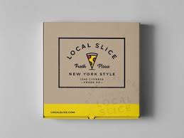 Local Slice Pizza Take Out Box Pizza Box Design Pizza Boxes Pizza Slice