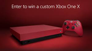 Celebrate All Things Red With This Custom Red Xbox One X Planyour Website Xbox One Custom Xbox Black Xbox