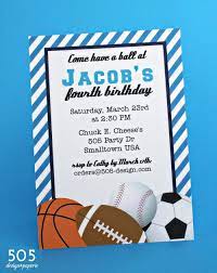 Free Printable Birthday Invitations For Boys Sports Sports Birthday Invitations Free Printable Birthday Invitations Sports Birthday Invitations Boys