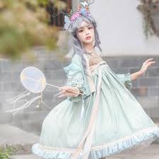 Royal fairy Chinese Han Dynasty style Princess LOLITA dress female ...