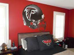 Atlanta Falcons Bedrooms Images Google Search Atlanta Falcons Room Atlanta Falcons Bedroom Football Room Decor