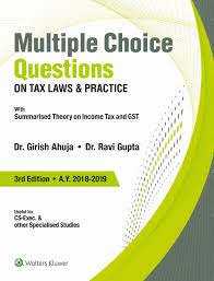 As the old adage goes, taxes are a fact of life. Buy Multiple Choice Questions On Tax Laws Practice With Summarized Theory On Income Tax And Gst Book Online At Low Prices In India Multiple Choice Questions On Tax Laws